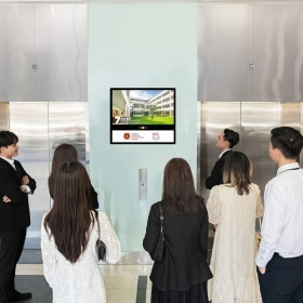 Chicilon Media tăng trưởng 25% kênh truyền thông thang máy tòa nhà